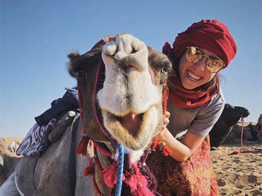 camel trek erg chebbi